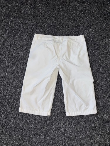 Pantalones Cortos Carga Combate Helly Hansen Vintage Y2K Blanco 3/4 HH Emblema Talla S - Imagen 6 de 6