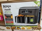 Ninja Foodi Dual Zone Air Fryer AF300UK 6 Functions, 7.6L, Dishwasher Safe New