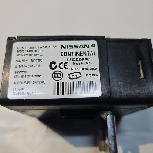 09-14 Nissan Murano Theft Locking Card Slot Control Module Unit OEM 285F5-1AA0A - Picture 2 of 5
