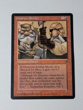 Dwarven Soldier (Shuler) Fallen Empires Regular