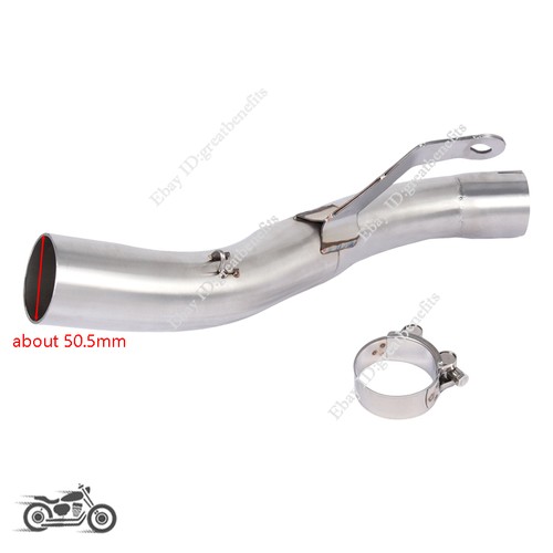 For Triump Speed Triple 1200RS 1200RR 2022-2024 Exhaust Tip Mid Link Pipe Escape - Picture 11 of 13