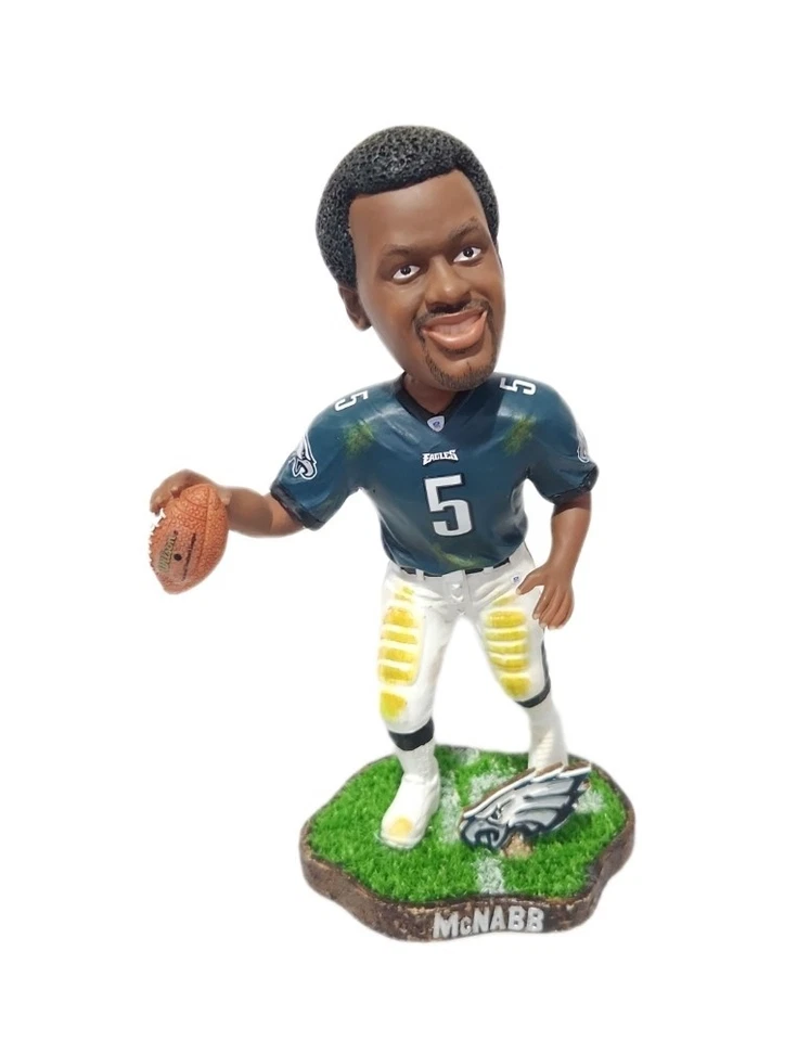 Forever Collectibles Donovan McNabb 费城老鹰摇头公仔 - 5000 制造 — 第 3/4 张图片