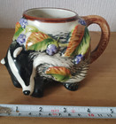 Vintage Bovey Pottery Badger Mug , pre 1982      [B5]