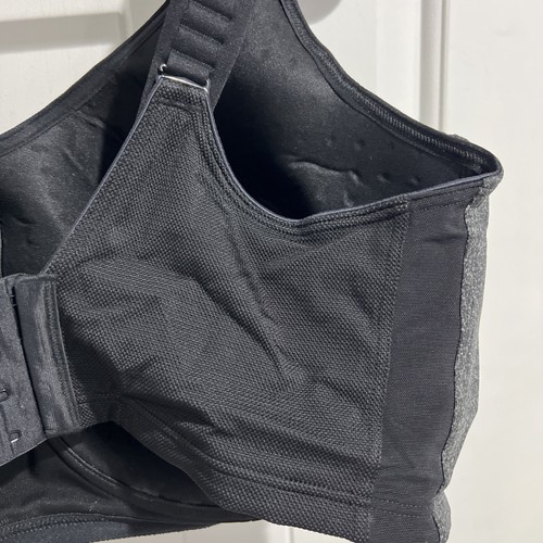 LIVI Activewear Max Support Bügel schwarz grau feuchtigkeitsableitend Yoga Sport BH Plus 42H - Bild 6 von 12