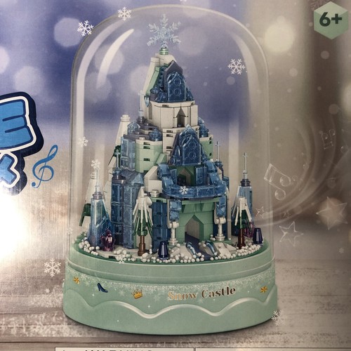 Miniso Castle Music Box Falling Snow Building Blocks 546 Pcs MiniCity HWMC01042 - Picture 2 of 8