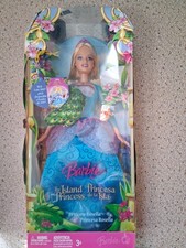 Barbie As The Island Princess ROSELLA Doll Blue L3130 Mattel 2007 New In Box