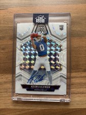 2024 Panini Mosaic - Rookies Keon Coleman #333 Mosaic Prizm Autographs (AU, RC)