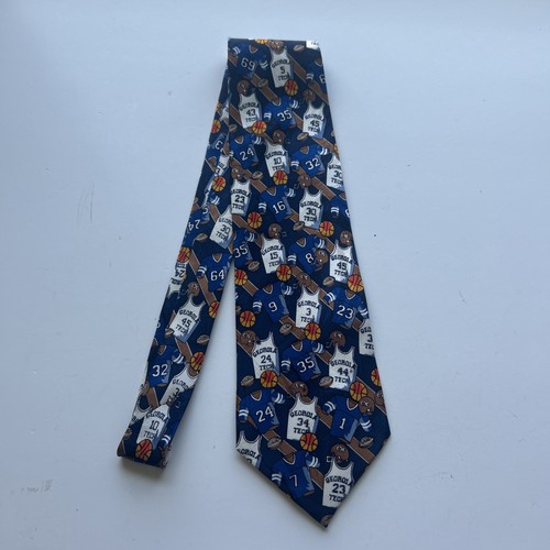 Corbatas We Are Edición Limitada Georgia Tech De Colección Hechas a Mano %100 Seda De Colección - Imagen 1 de 4