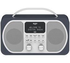 Bush DAB Bluetooth Radio - Midnight Blue - 1 Year Guarantee