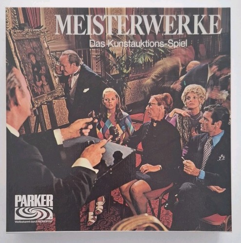 Parker Spiel: Meisterwerke - Das Kunstauktions-Spiel von 1971 - Bild 6 von 7