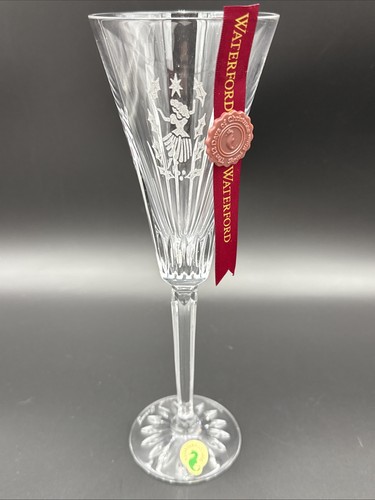 WATERFORD 12 DAYS OF CHRISTMAS Champagne Flute #9 Ladies Dancing Artist Signed - Picture 3 of 10