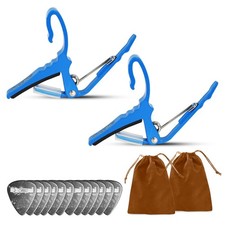 5 Core Guitar Capo 2Pc Quick Change Acoustic Electric String Clip Banjo Mandolin