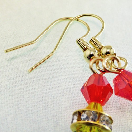 Enamel and Rhinestone Frog Earrings From Portland By SoniaMcD - Picture 7 of 24