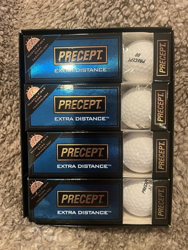 Bridgestone Precept Extra Distance Golfbälle Neu Open Box (12 Golfbälle) - Bild 3 von 4