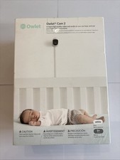 Owlet Cam 2, HD Video Baby Monitor - White New