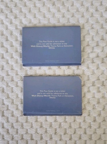 Disney World Passholder Program Guide, 2011, 2er Set, Annual Passholder Folder - Bild 4 von 5