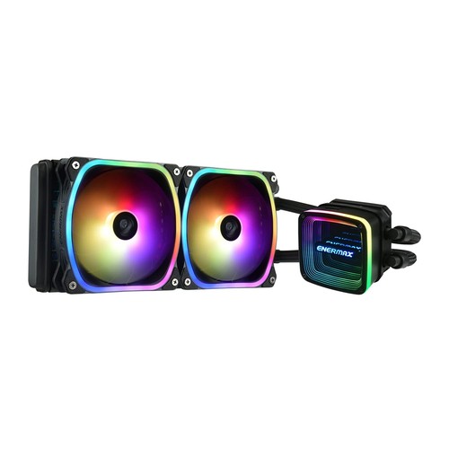 ENERMAX AQUAFUSION ADV ARGB 240mm AIO CPU Wasserkühlung Dual Chamber für Intel L