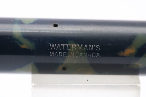 Vintage (c1933) Waterman's Ideal 94 mármol azul y crema (proyecto de restauración) - Imagen 4 de 7