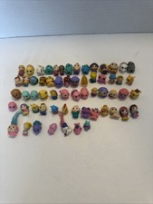 Lot of 61 Assorted/Mixed Squinkies Figurines People Dogs Pigs Animals