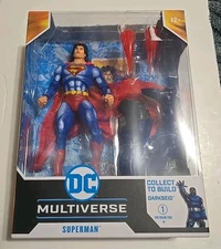 2025 McFarlane/DC Multiverse Justice League Task Force Superman SEALED! (Tote N)