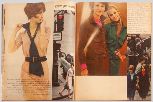'ELLE' FRENCH VINTAGE MAGAZINE STYLE ISSUE 18 JANUARY 1963 - Picture 3 of 3