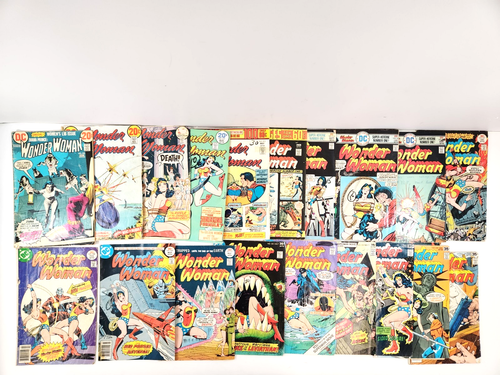 Wonder Woman Comic #203-243 unvollständig gelaufen Posten von 21 DC Bondage Cover sehr guter Zustand/sehr guter Zustand