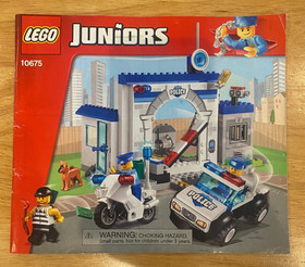 LEGO Juniors 10675 Police - The Big Escape 146 Pieces Complete W/ Instructions