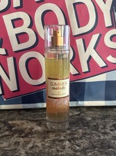 BATH  And BODY WORKS SUMMER MELODY FRAGRANCE BODY MIST SPRAY Splash 8 FL OZ