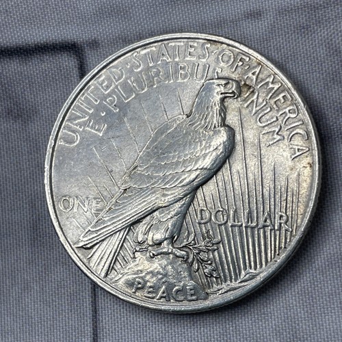 1922-P Peace Dollar, Shiny and Good or Better Face Details #258 - Picture 12 of 19