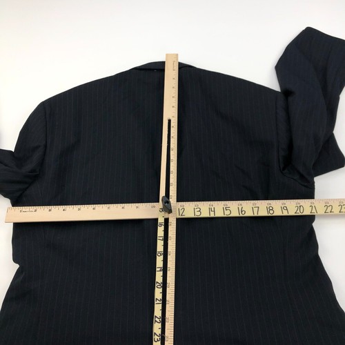 Brooks Brothers NEW 46L 100% Wool Two Button Suit Sport Coat Jacket Navy Blue - Picture 21 of 22