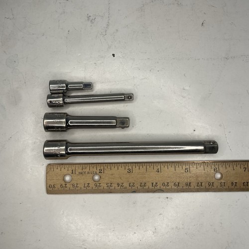 Craftsman Extension Set (4pc) USA – 1/4" & 3/8" Drive Impact – Very Good - Picture 7 of 8