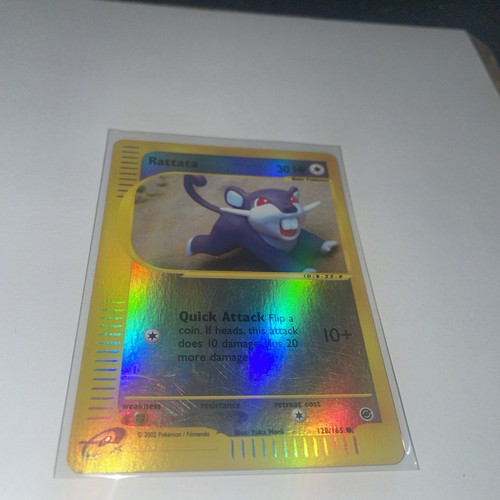 RATTATA REVERSE HOLO POKEMON EXPEDITION BASE SET 2002  - Picture 3 of 7
