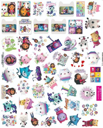 Adesivi mix Gabby's Dollhouse (10-100 pezzi)🇺🇸venditore USA⚡️SPEDIZIONE VELOCE - Foto 7 di 7
