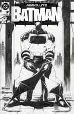 DC W.I.P. Absolute Batman #1 Stock Image