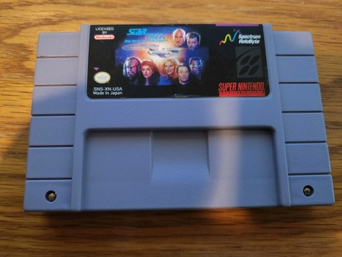 Star Trek: The Next Generation - Future's Past (SNES) Cart Only - Picture 1 of 4