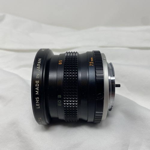 Minolta MC Fish-Eye Rokkor-X 7.5mm F/4 Lens w/ Front & Rear Caps - MINT COND. NR - Picture 5 of 19
