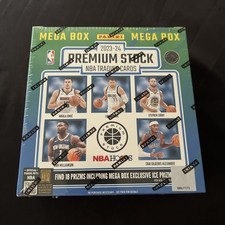 2023-24 Panini Premium Stock NBA Basketball Factory Sealed Mega Box!