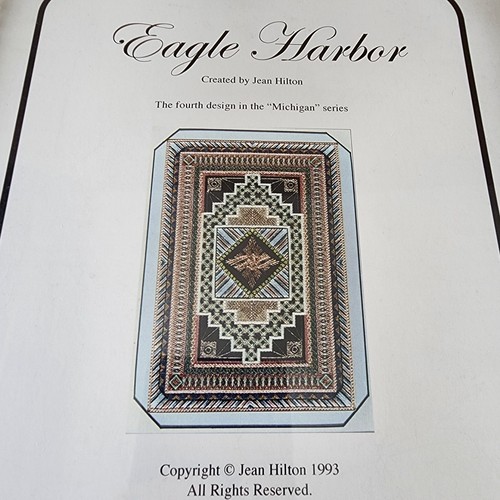 Jean Hilton Eagle Harbor 4th in Michigan Series Needlepoint Pattern Chart - Picture 2 of 4
