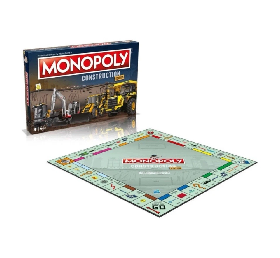 Monopoly Construction Edition Board Game New and Sealed - Image 2 of 4