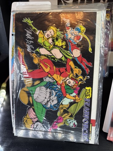 Femforce 70-79 AC Comics 1998 Good Girl Raw lotto 10 inserti bustine sigillate ottime condizioni+ - Foto 7 di 11