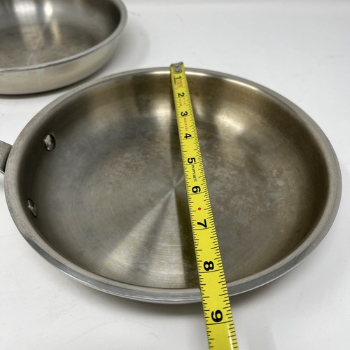 (2) Sartén Viking 8" acero inoxidable 3 capas unida - Sartén - Llantas acampanadas - Imagen 13 de 18