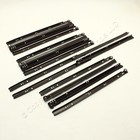 4 Pair 18" Side Mount 80-lb Capacity 3/4 Extension Kitchen Cabinet Drawer Slides
