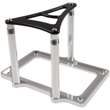 Billet Specialties    248920    Battery Mount  Xs Power  1000 1600   Black Clear