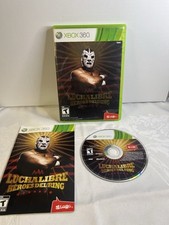 Lucha Libre AAA: Heroes del Ring (Microsoft Xbox 360, 2010) Complete CIB
