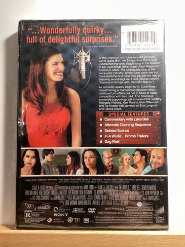 In a World (DVD, 2013) Lake Bell - Demetri Martin - Fred Melamed - Picture 2 of 2
