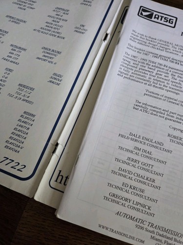 THM 700-R4 1987 - 1993 Techtran Manual ATSG Revised - Picture 6 of 10