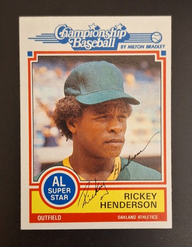 Rickey Henderson - 1980er "You Pick It" - $1,49 - $2,99 / KOSTENLOSER VERSAND - Bild 40 von 221