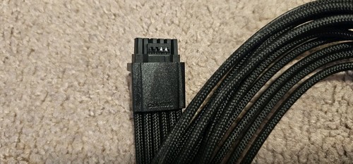 Cablemod 12VHPWR 16 pin to 16 pin Black ModFlex Cable 800 mm (31.5 in.) - Afbeelding 2 van 4