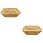 2 Pack Aufbewahrungskorb Klein Küche Desktop -Speicherkorb Aufbewahrungskörbe