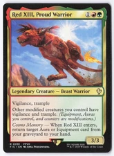 Red XIII, Proud Warrior R Commander: FINAL FANTASY 91 NM